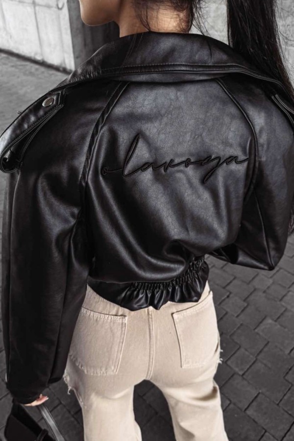 O la Voga Leather műbőr kabát